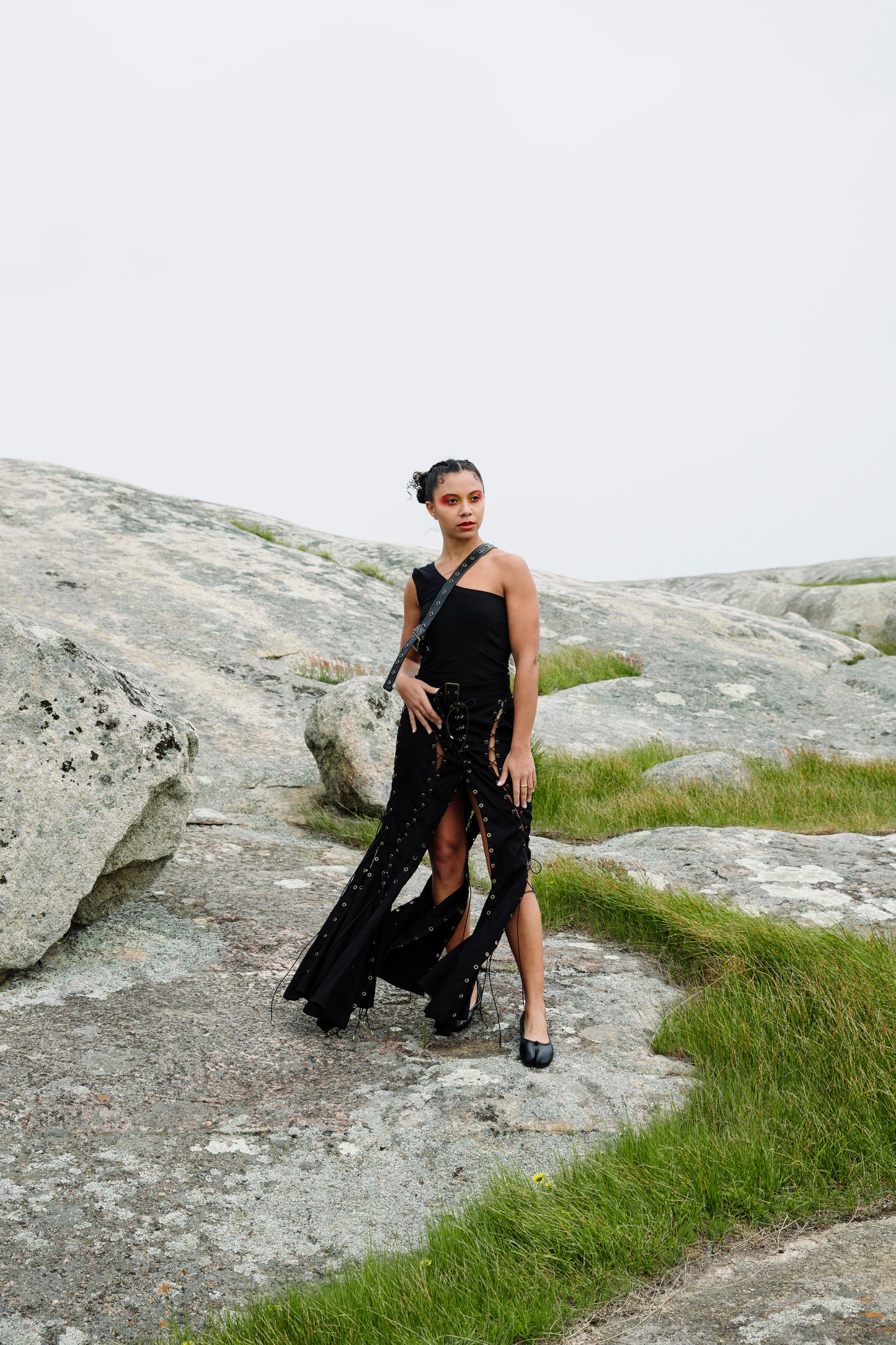 Black Metal Modular Skirt- Bells