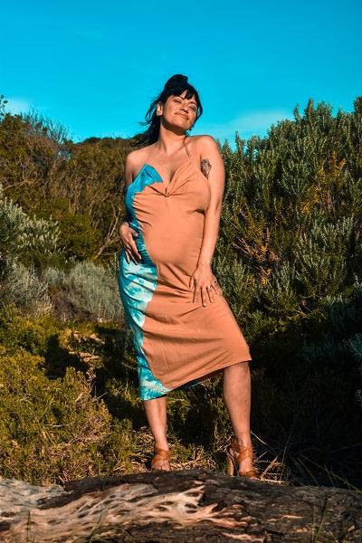 Valleys Cowl Dress