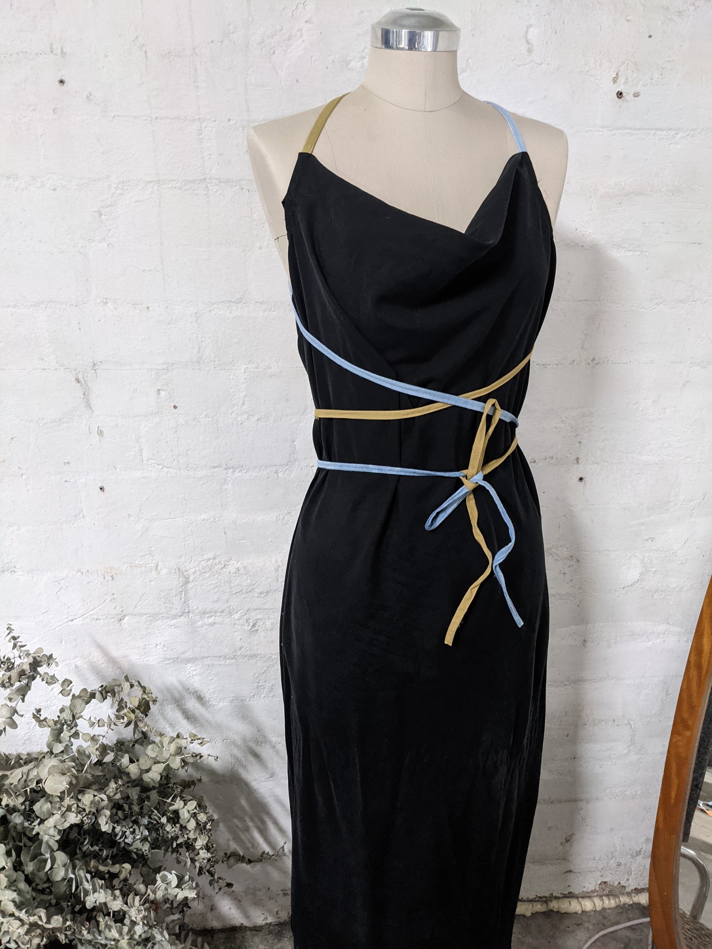 Shadow Cowl Dress