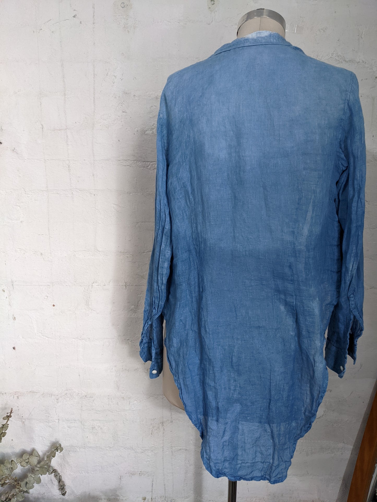 Ink Gauze Shirting (Sample)