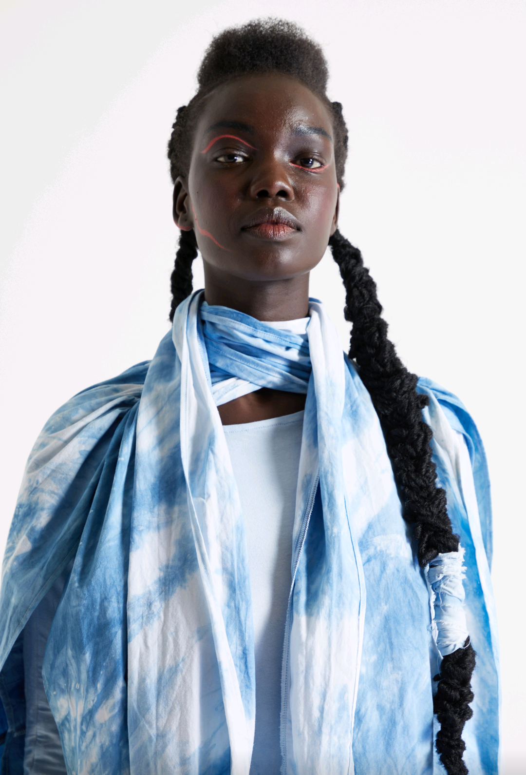 Shibori Shawl