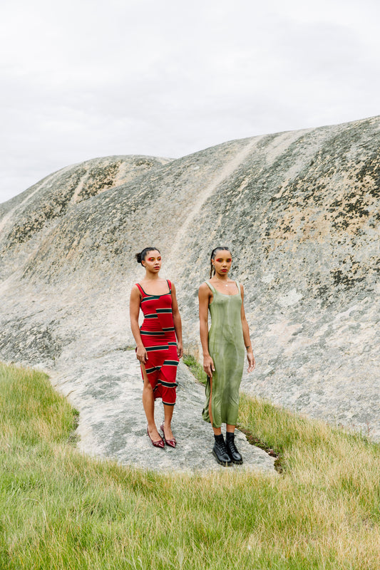 Afro Future Jersey Dress